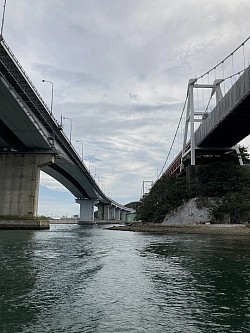 鳴門,観潮船,観光船,うずしお,小鳴門橋,本四高速